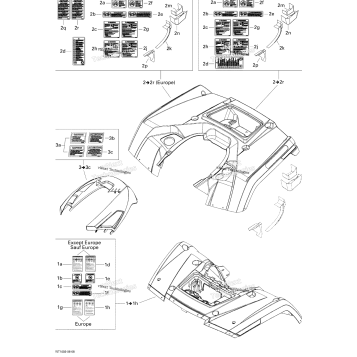 FENDER AND CENTRAL PANEL KIT