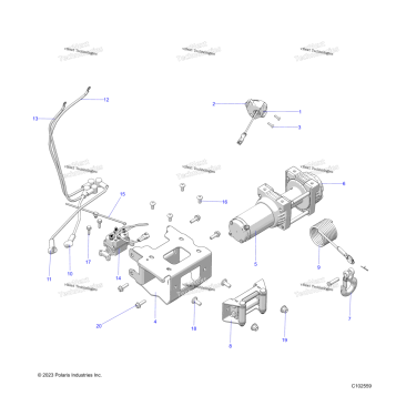 CHASSIS, WINCH