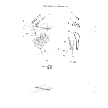 ENGINE, VALVES & CAMSHAFTS