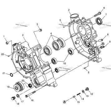 CRANKCASE SCRAMBLER 500
