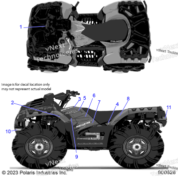 BODY, DECALS GRAPHIC