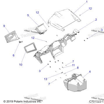 BODY, DASH AND GLOVEBOX