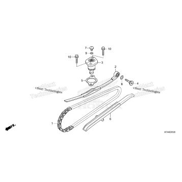 CAM CHAIN@TENSIONER