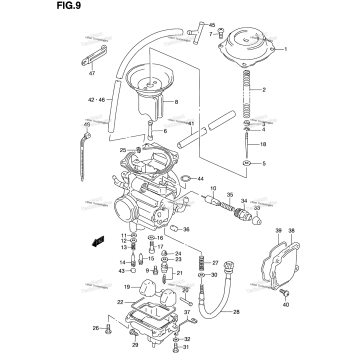 CARBURETOR (MODEL X)