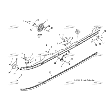 SUSPENSION, RAIL MOUNTING /FSA
