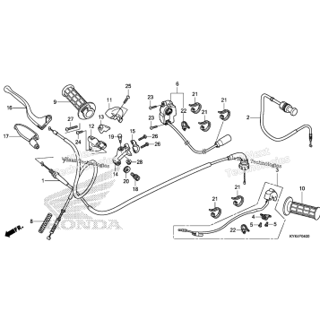 HANDLE LEVER@SWITCH@CABLE (1)