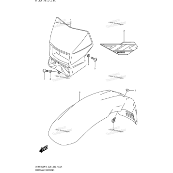 HEADLAMP HOUSING