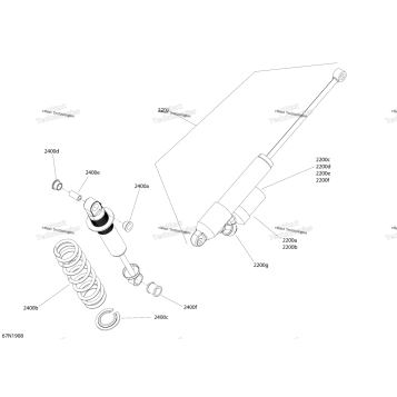 REAR SHOCKS - XTREME
