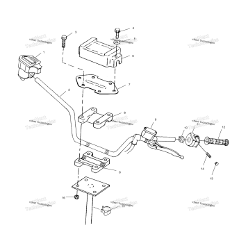 STEERING HANDLEBAR A01AA32AA