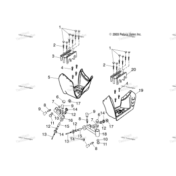 SWING ARM/FOOTREST