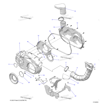 BODY, CLUTCH COVER