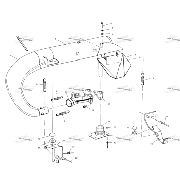 EXHAUST SYSTEM /S02SD5BE