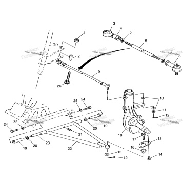 AARM/STRUT MOUNTING MAGNUM 2X4