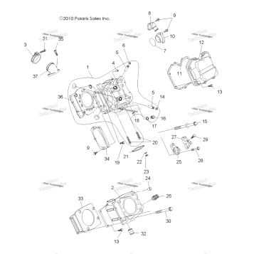 ENGINE, CYLINDER & HEAD