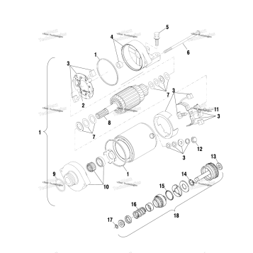 STARTING MOTOR
