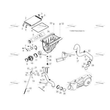 ENGINE, AIR INTAKE SYSTEM