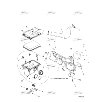 ENGINE, AIR INTAKE SYSTEM