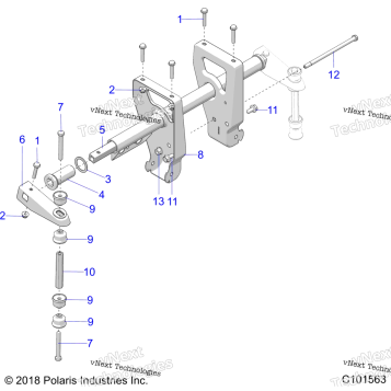 SUSPENSION, TORSION BAR