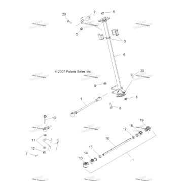 STEERING, STEERING POST