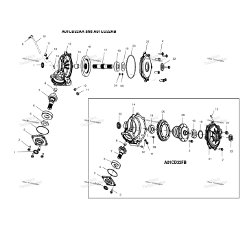 FRONT HOUSING A01CD32AA