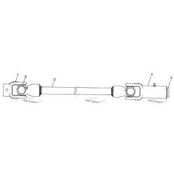 PROP SHAFT SPORTSMAN 500 W97CH50A