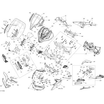 BODY AND ACCESSORIES WINDSHIELD