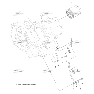 ENGINE, OIL FILTER
