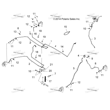 BRAKES, BRAKE LINES