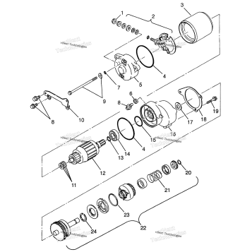 STARTING MOTOR XPRESS (4939603960D012)