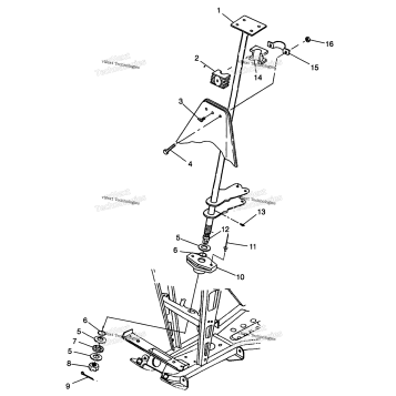 STEERING POST
