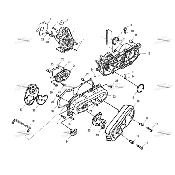 CRANKCASE A02EA09CA/CB/CC