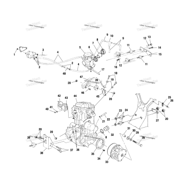 ENGINE MOUNTING A01CH42AA