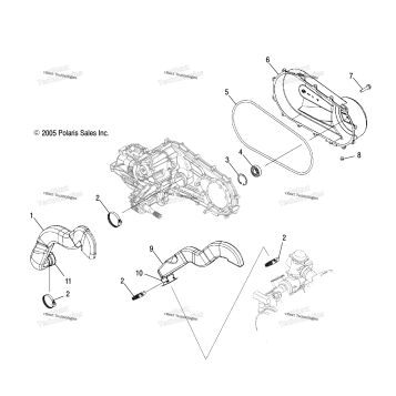 CLUTCH, COVER & DUCTING