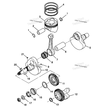 CRANKSHAFT & PISTON