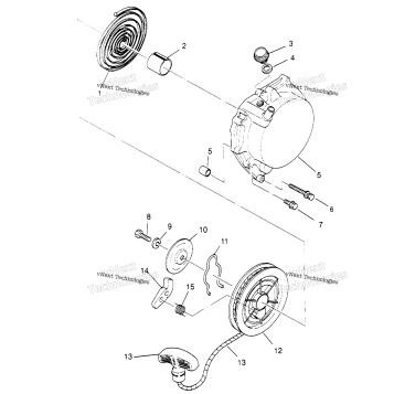 RECOIL STARTER XPLORER 4X4