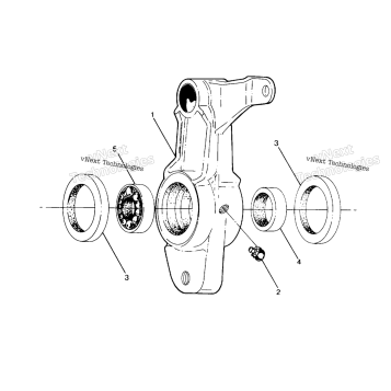 FRONT TIGHTENER ASSEMBLY, L.H.PN 1380004 FRONT TIGHTENER ASESMBLY, R.H.PN