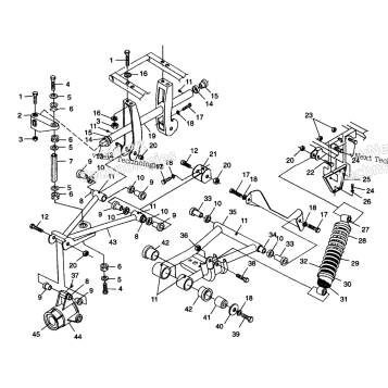REAR SUSPENSION S98CH50E (4950135013C009)