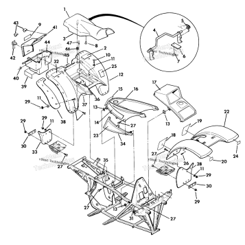 BODY ASSEMBLY 350 2X4