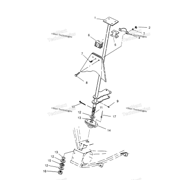 STEERING POST ASSEMBLY SCRAMBLER