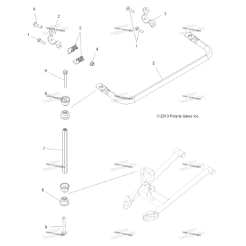 SUSPENSION, STABILIZER BAR