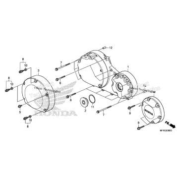 RIGHT CRANKCASE COVER