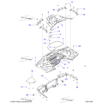 BODY, REAR RACK