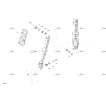 SUSPENSION - REAR SHOCKS - BUILT AFTER FEBRUARY 15TH 2023