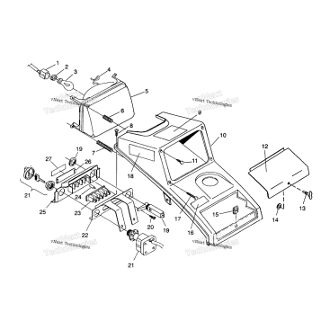 HEADLIGHT ASSEMBLY 2X4 350L