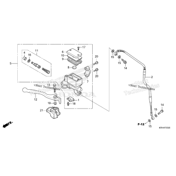 FRONT BRAKE MASTER CYLINDER