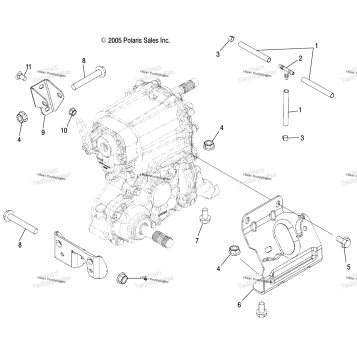 TRANSMISSION, MOUNTING