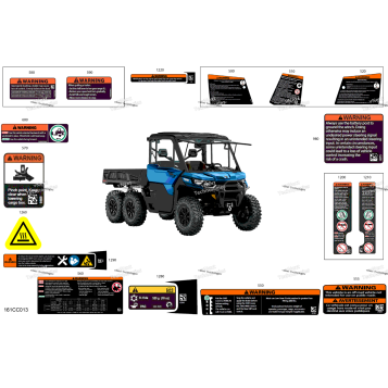 BODY - WARNING DECALS