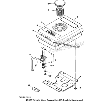 FUEL TANK YP30T