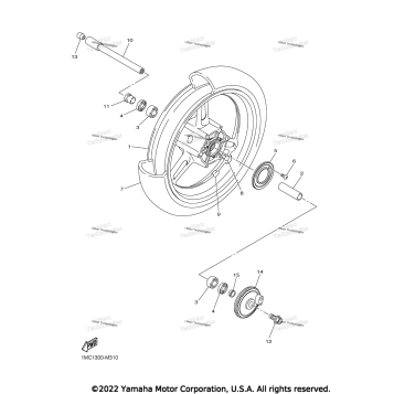 FRONT WHEEL