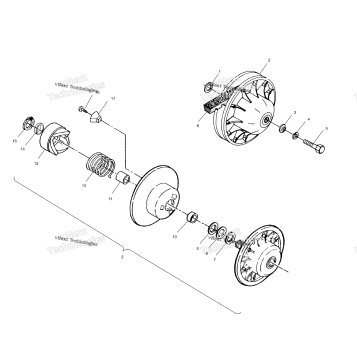 DRIVEN CLUTCH /AB